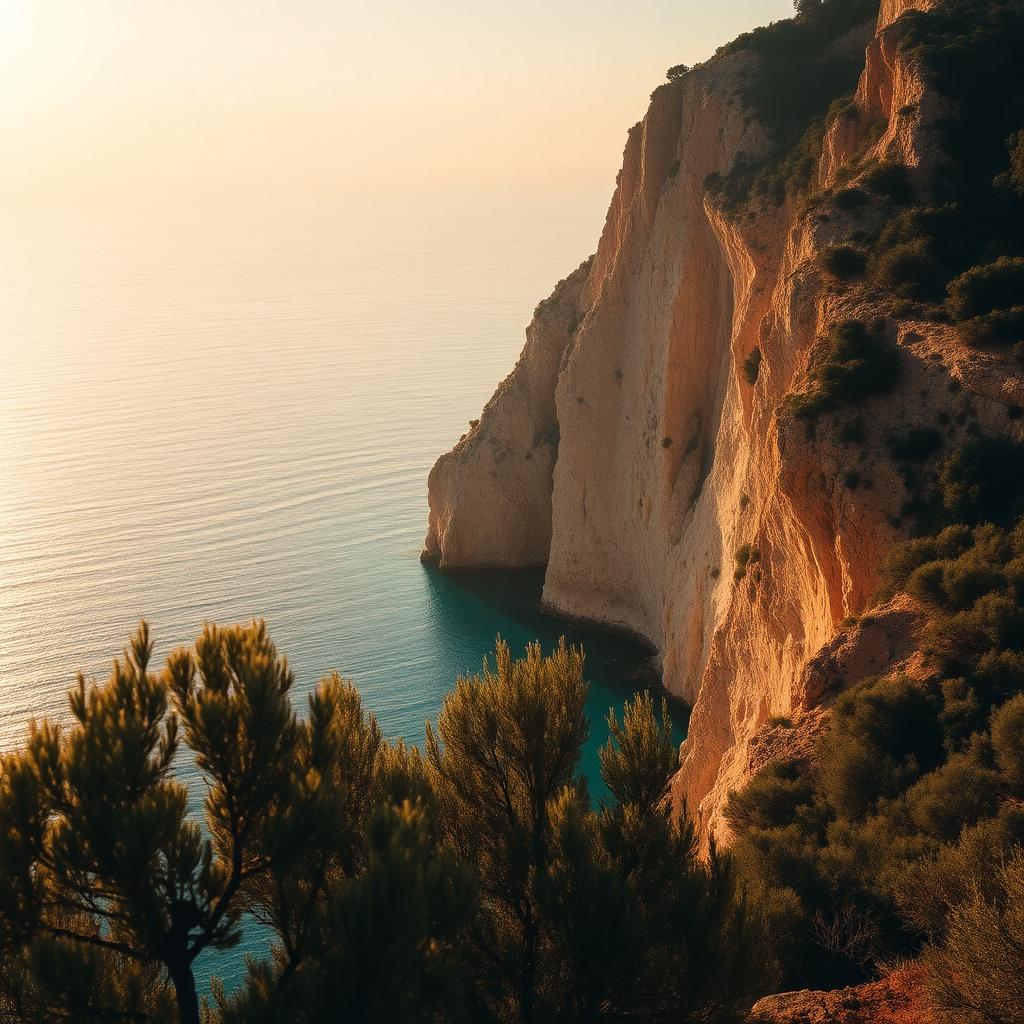Mallorca Küste im goldenen Licht